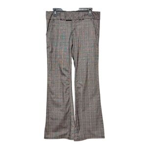 Be Bop Y2K Indie Alt Girl Plaid Trousers Womens Size 9 Dark Academia‎ Retro Prep